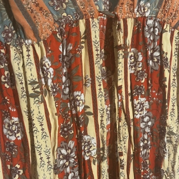 Angie Bell Sleeve Front Tie Kimono Dress Size M - Picture 4 of 4